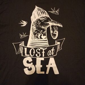 Nautical Black and White Graphic Tee